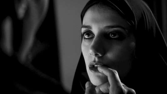 A Girl Walks Home Alone at Night - Backdrop