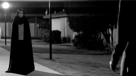A Girl Walks Home Alone at Night - Backdrop