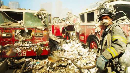 9/11 Firehouse - Backdrop