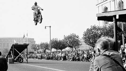 I Am Evel Knievel - Backdrop