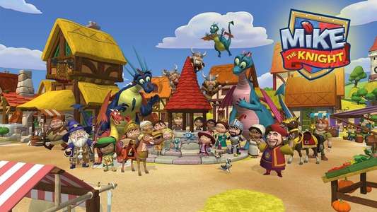 Mike The Knight: Journey To Dragon Mountain - Backdrop