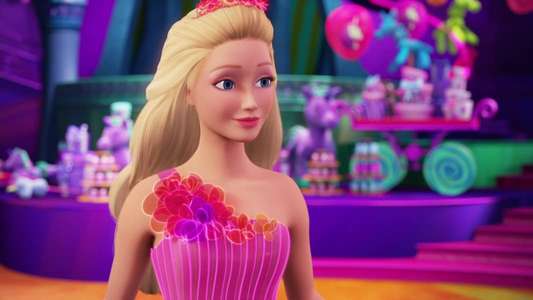 Barbie and the Secret Door - Backdrop