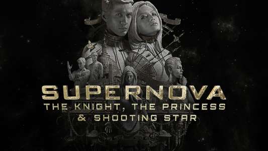 Supernova: The Knight  the Princess  & Shooting Star - Backdrop