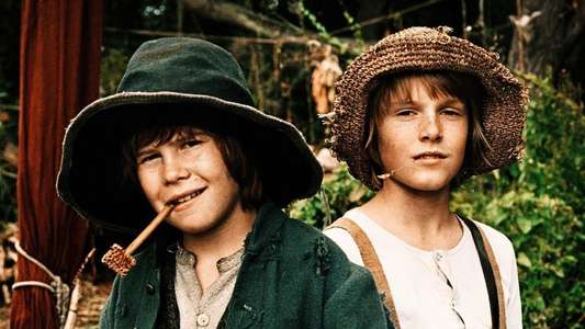 Tom Sawyer & Huckleberry Finn - Backdrop