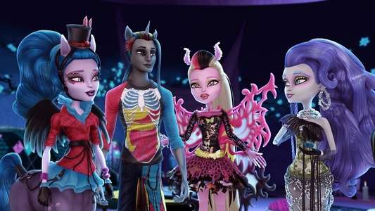Monster High: Freaky Fusion - Backdrop