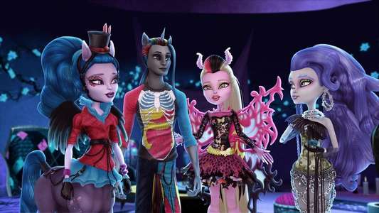 Monster High: Freaky Fusion - Backdrop