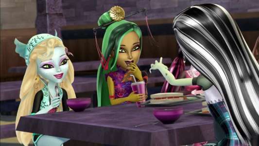 Monster High: Freaky Fusion - Backdrop