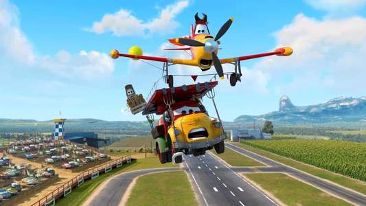 Planes: Vitaminamulch Air Spectacular - Backdrop