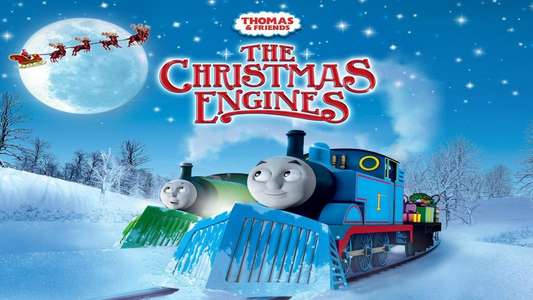 Thomas & Friends: The Christmas Engines - Backdrop