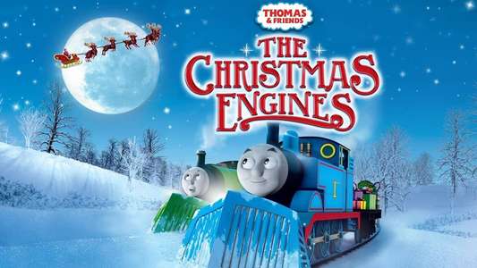 Thomas & Friends: The Christmas Engines - Backdrop