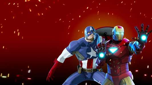 Iron Man and Captain America: Heroes United - Backdrops