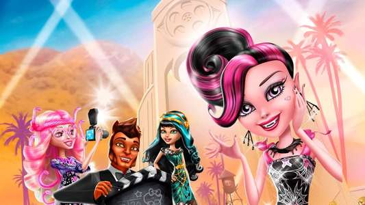 Monster High: Frights  Camera  Action! - Backdrop