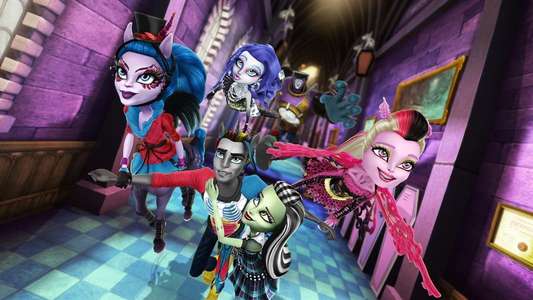 Monster High: Frights  Camera  Action! - Backdrop