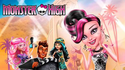 Monster High: Frights  Camera  Action! - Backdrop