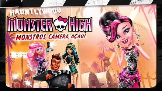 Monster High: Frights  Camera  Action! - Backdrop