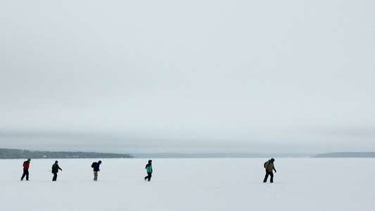Skating to New York - Backdrop