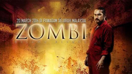 Zombi Kilang Biskut - Backdrop