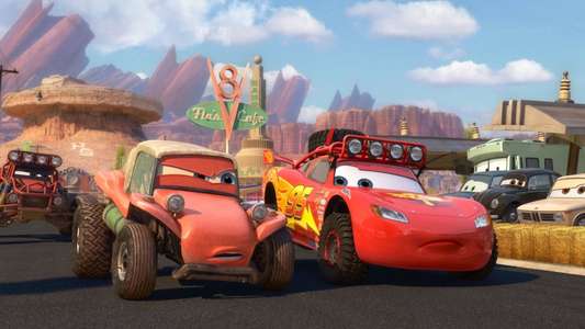 Cars Toons: Tales from Radiator Springs - The Radiator Springs 500 ½ - Backdrop