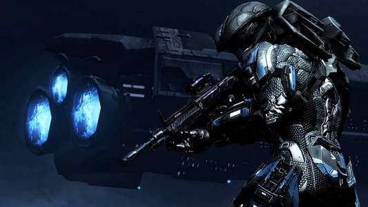 Halo: Nightfall - Backdrop