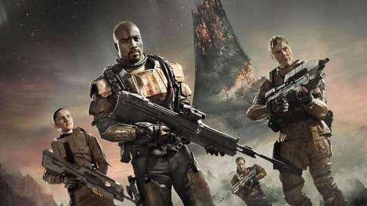 Halo: Nightfall - Backdrop