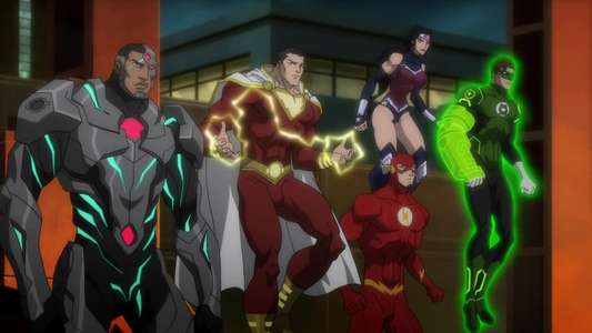Justice League: War - Backdrop