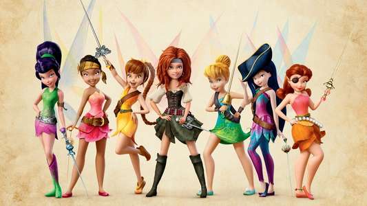 Tinker Bell and the Pirate Fairy - Backdrop