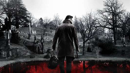 A Walk Among the Tombstones - Backdrop