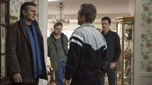 A Walk Among the Tombstones - Backdrop