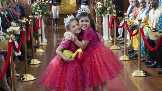 Sophia Grace & Rosie's Royal Adventure - Backdrop