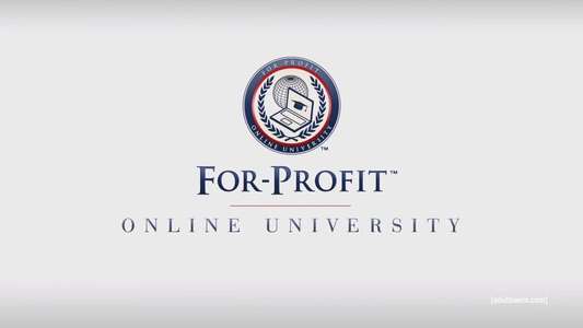 For-Profit Online University - Backdrop