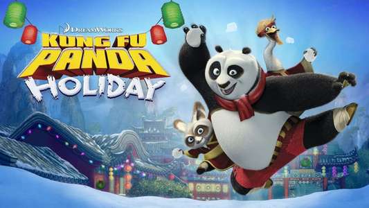 Kung Fu Panda Holiday - Backdrop