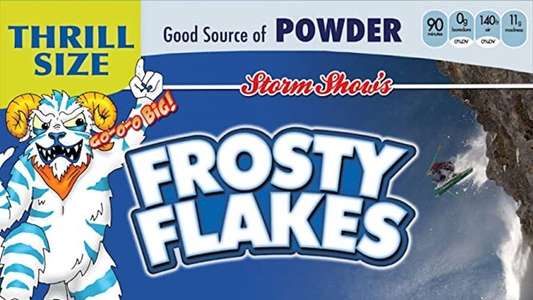 Frosty Flakes - Backdrop