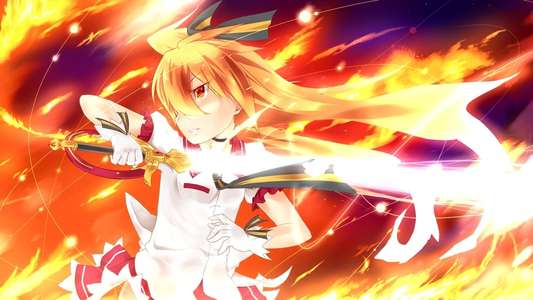 Genei wo Kakeru Taiyou: Fumikomenai Kokoro - Backdrop