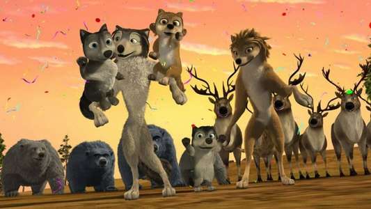Alpha and Omega 2: A Howl-iday Adventure - Backdrop