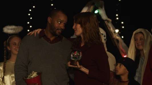 A Snow Globe Christmas - Backdrop