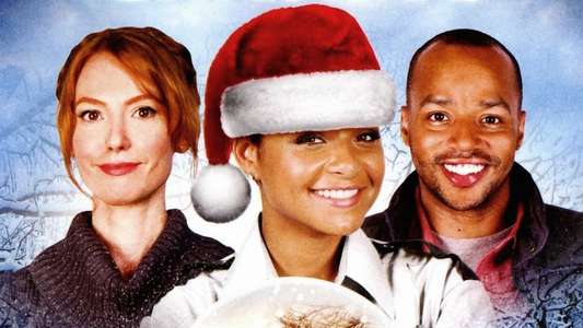 A Snow Globe Christmas - Backdrop