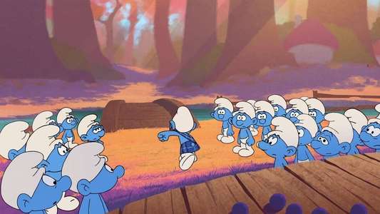 The Smurfs: The Legend of Smurfy Hollow - Backdrop