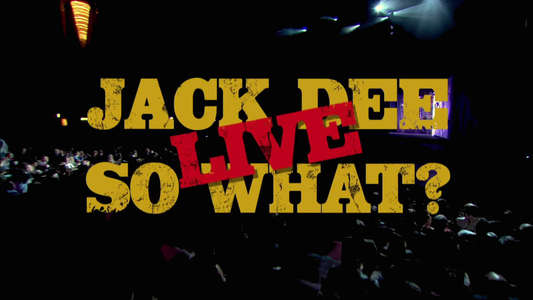 Jack Dee: So What? Live - Backdrop