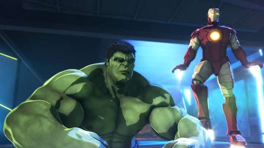 Iron Man & Hulk: Heroes United - Backdrops