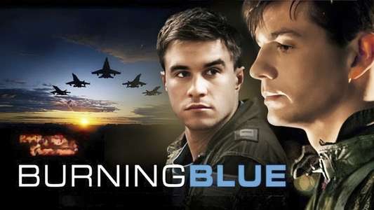 Burning Blue - Backdrop