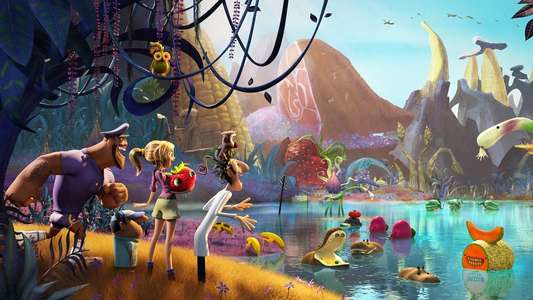 Cloudy with a Chance of Meatballs 2 - Backdrop