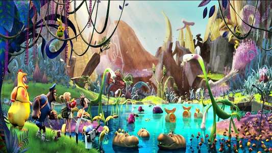 Cloudy with a Chance of Meatballs 2 - Backdrop