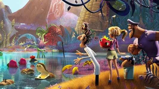 Cloudy with a Chance of Meatballs 2 - Backdrop