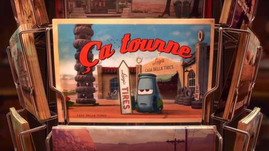 Cars Toons: Tales from Radiator Springs - Spinning - Backdrop