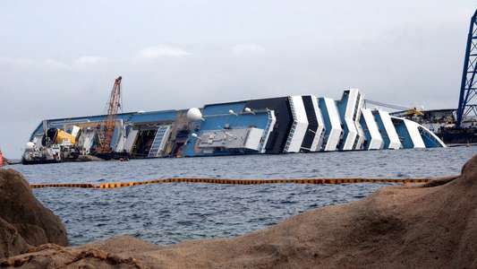 Costa Concordia Disaster: One Year On - Backdrop