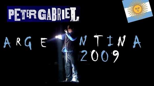 Peter Gabriel - Live in Velez Stadium Buenos Aires - Backdrop
