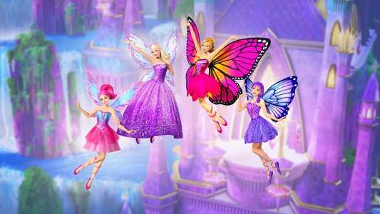 Barbie: Mariposa and The Fairy Princess - Backdrop