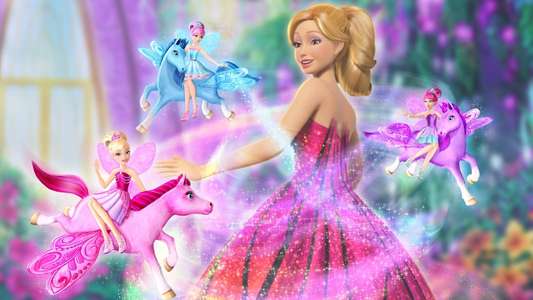 Barbie: Mariposa and The Fairy Princess - Backdrop