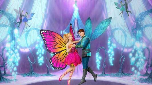 Barbie: Mariposa and The Fairy Princess - Backdrop