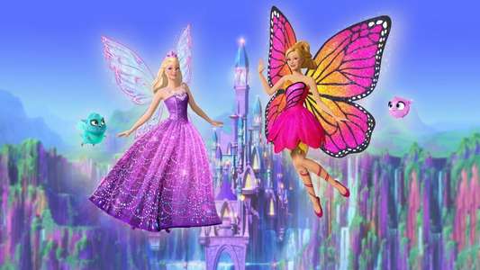 Barbie: Mariposa and The Fairy Princess - Backdrop